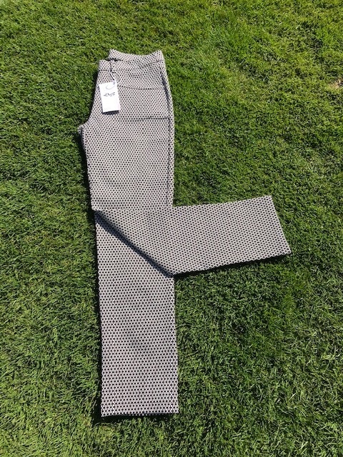 Smooth pants - Black/White Check -£77