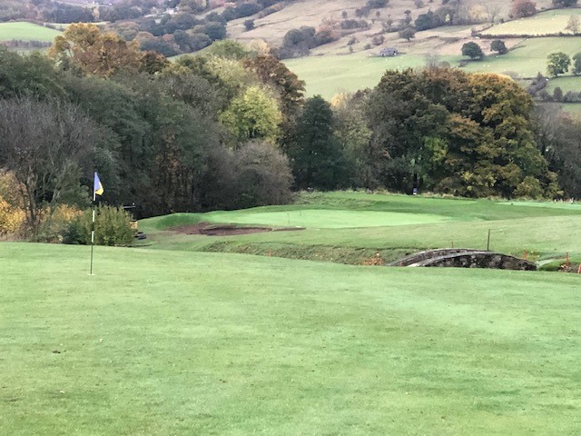 9th Hole - New bunker